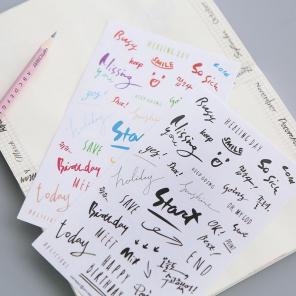 7 sheets/lot) DIY Scrapbook stickers