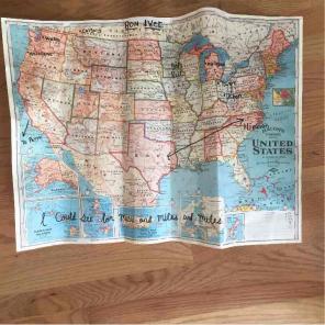 Bon Iver Map