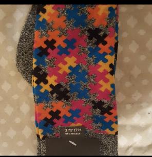 Puzzle Piexe Socks Autism