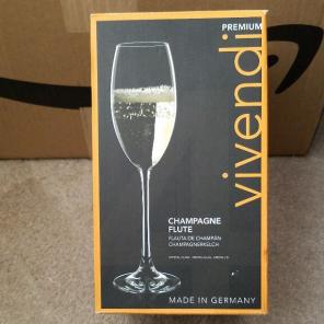 (4)Nachtmann Champagne Flutes BNIB