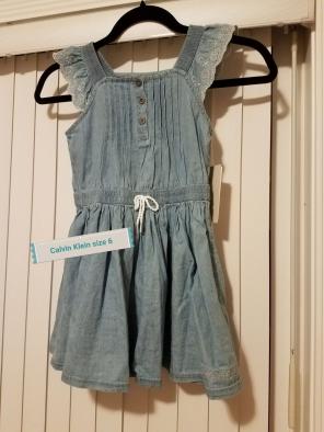 NWT Calvin Klein girl's size 6