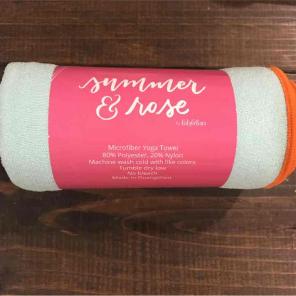 New yoga towel from Fit Fab Fun