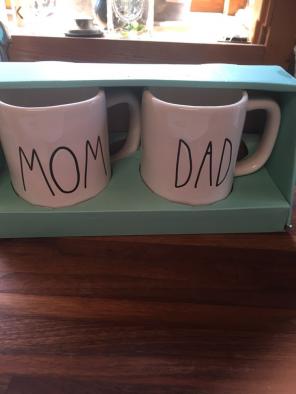 Rae Dunn Mom & Dad Mugs