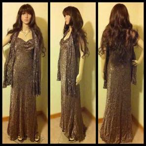 NWT Authentic Nicole Miller Evening Gown