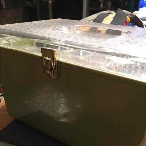 Vintage Wilson Wil-Hold Sewing Box