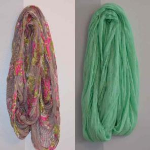 2 scarfs for sale!