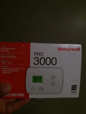 Brand new air conditioner thermostat