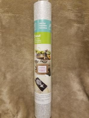 Cricut Glitter Vinyl --- Silver