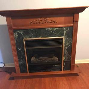 Gas fireplace