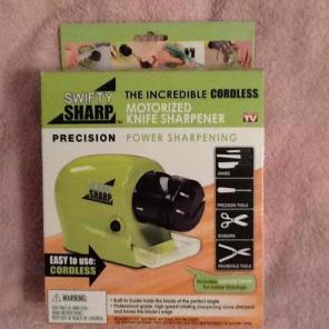 Swifty Sharp Power Knife Sharpener NEW