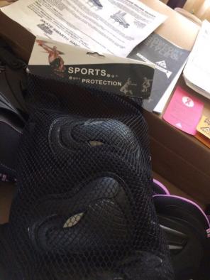 New Roller Blades With Pads