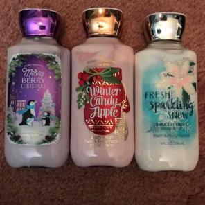 Bath and Body Works Lotions