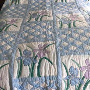Handmade Floral Quilt