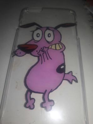 Courage the cowardly dog iPhone 6 plus