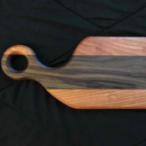 Handmade Cherry/Walnut Cheese Board
