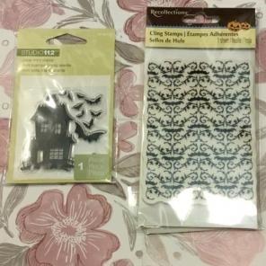 Set Of 2 BRAND NEW Halloween Stamps