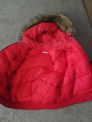 Baby phat reverseable winter coat