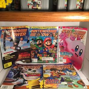 Nintendo power magazine lot mario RARE N