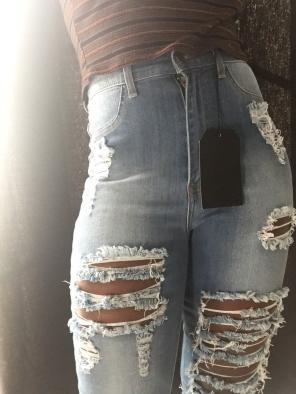 Distressed Jeans