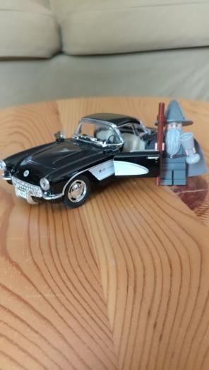 1957 Chevrolet Corvette Black