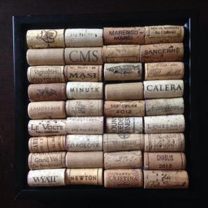 Wine Cork Pot Holder / Decoration