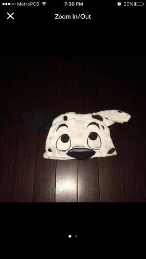 101 Dalmatian Baby hat