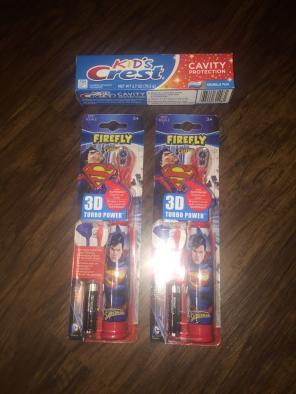 Kids Oral Toothbrush Toothpaste Set