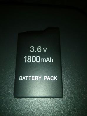 Replaceable battery (3.6v) for psp