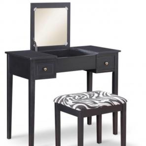 Black Vanity Set