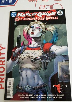 Harley Quinn 25th Jim Lee Variant NM 9.6