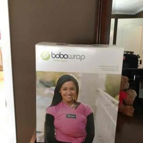 Boba baby wearing wrap