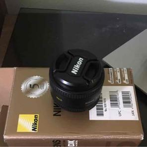 Nikon AF Nikkor 50mm lens D series