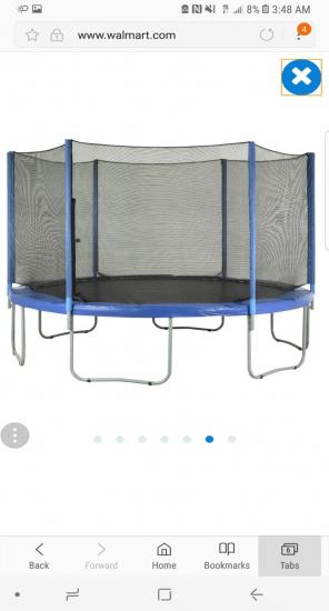 Upper Bounce 14' enclosure net