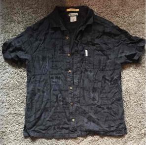 Men's Columbia button front shirt XL