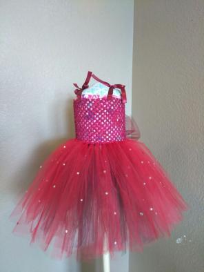 Red tutu dress