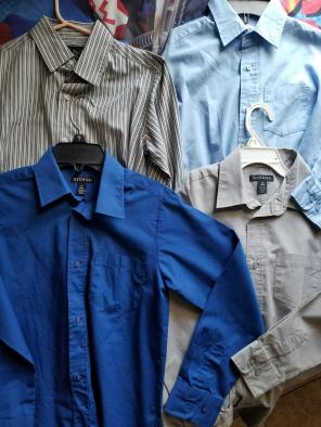 Size 10/12 boys dress shirts