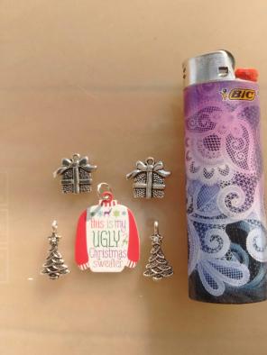 Christmas charm lot