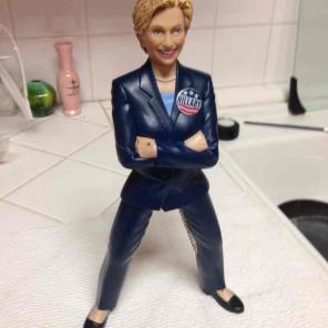 Hilary Clinton Nutcracker. No free ship