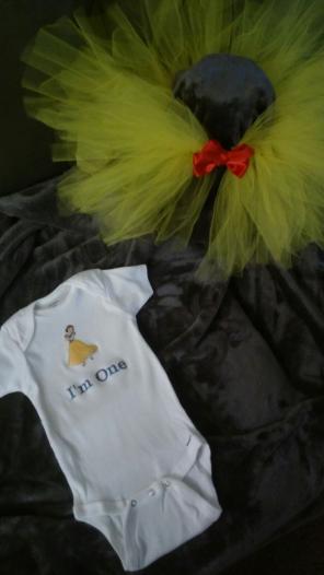 Snow white im one tutu outfit