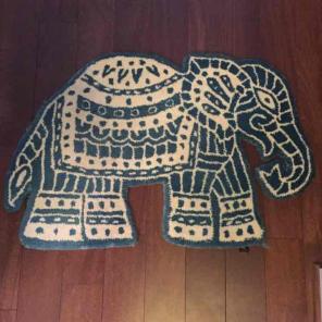 Urban outfitters elephant rug