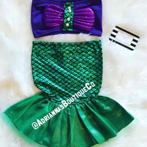 MERMAID PRINCESS VACATION SET