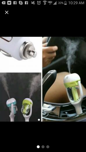 Green air refresher aroma oil humidifier