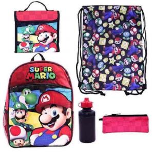 Super Mario Luigi, Yoshi & Toad 5-PC Set