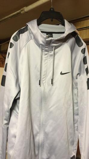 XL Nike Men's Gray Elite Jacket