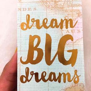 Dream Big Dreams Bookmark