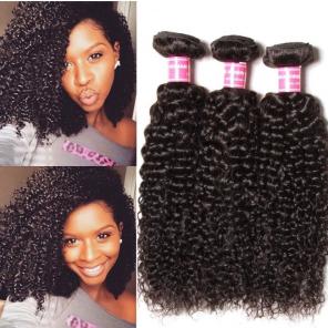 3 Bundles Virgin Kinky Curly