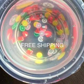 Fruit Clear Slime free shipping