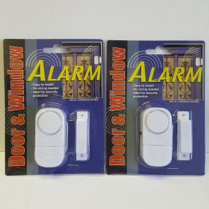 Set of 2 Door and window alarms / chimes