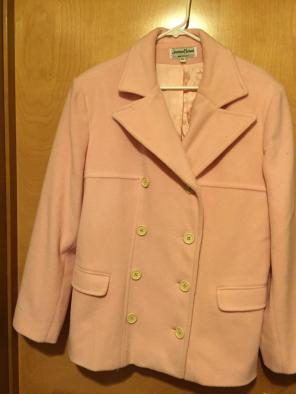 Light Pink Johnathan Micheal Pea Coat