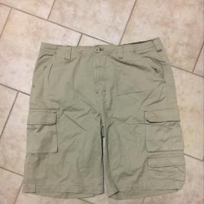 Tan.OLDMILL.Cargo.Shorts